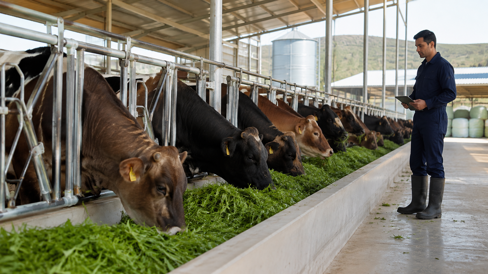 Protected crop production and modern farm management